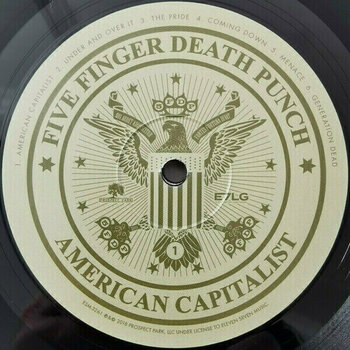 Vinyl Record Five Finger Death Punch - American Capitalist (LP) - 2