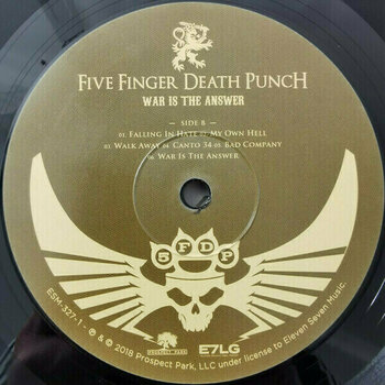 Vinyl Record Five Finger Death Punch - War Is The Answer (LP) - 2