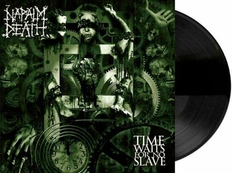 Vinyl Record Napalm Death - Time Waits For No Slave (Reissue) (LP) - 2
