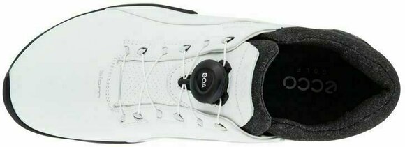 Męskie buty golfowe Ecco Biom G3 BOA White/Black 42 - 5