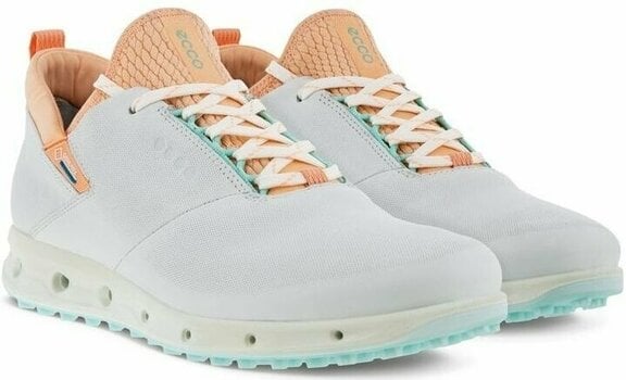 Pantofi de golf pentru femei Ecco Cool Pro White/Peach Nectar 36 - 6