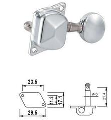 Klucze do strojenia gitary Dr.Parts AMH 3003 CR Chrome Klucze do strojenia gitary - 1