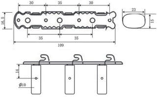 Guitar Tuning Machines Dr.Parts CMH 0150 CR Chrome Guitar Tuning Machines - 1
