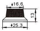Kontrollratt Dr.Parts PNB 1 T Black Kontrollratt - 1