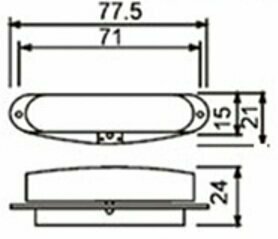 Single Pickup Dr.Parts TPU-T-C-CR Chrome Single Pickup - 2