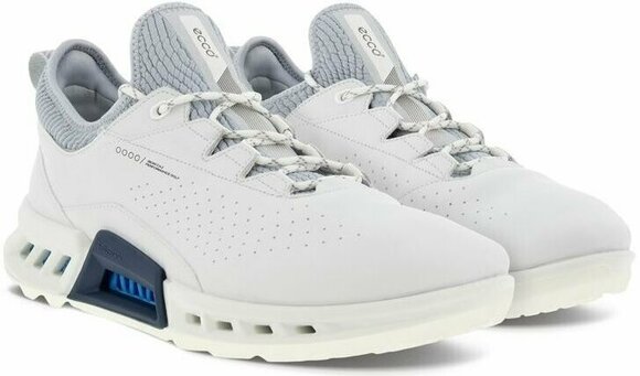 Férfi golfcipők Ecco Biom C4 White/Concrete 40 - 6