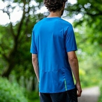 Тениска с къс ръкав за бягане Inov-8 Base Elite Short Sleeve Base Layer Men's 3.0 Blue S Тениска с къс ръкав за бягане - 5