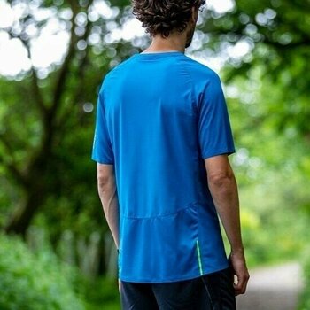 Тениска с къс ръкав за бягане Inov-8 Base Elite Short Sleeve Base Layer Men's 3.0 Blue L Тениска с къс ръкав за бягане - 5