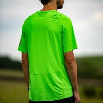 Koszulka do biegania z krótkim rękawem Inov-8 Base Elite Short Sleeve Base Layer Men's 3.0 Green S Koszulka do biegania z krótkim rękawem - 5