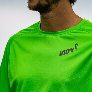 Koszulka do biegania z krótkim rękawem Inov-8 Base Elite Short Sleeve Base Layer Men's 3.0 Green S Koszulka do biegania z krótkim rękawem - 7