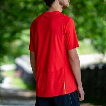 Тениска с къс ръкав за бягане Inov-8 Base Elite Short Sleeve Base Layer Men's 3.0 Red S Тениска с къс ръкав за бягане - 5