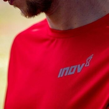 Тениска с къс ръкав за бягане Inov-8 Base Elite Short Sleeve Base Layer Men's 3.0 Red S Тениска с къс ръкав за бягане - 7