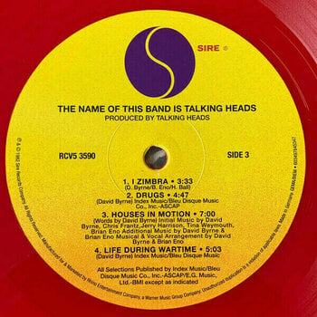 Δίσκος LP Talking Heads - The Name Of The Band Is Talking Heads (2 LP) - 4