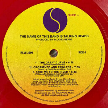 Δίσκος LP Talking Heads - The Name Of The Band Is Talking Heads (2 LP) - 5