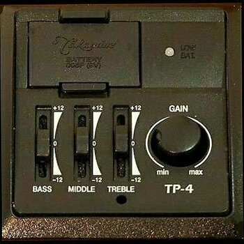 electro-acoustic guitar Takamine EG 260 C BL - 2