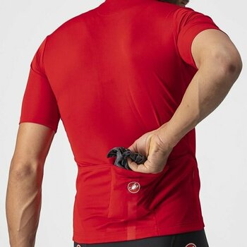 Odzież kolarska / koszulka Castelli Classifica Red M - 4