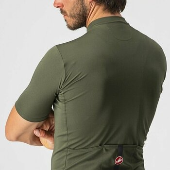 Odzież kolarska / koszulka Castelli Classifica Military Green XL - 4