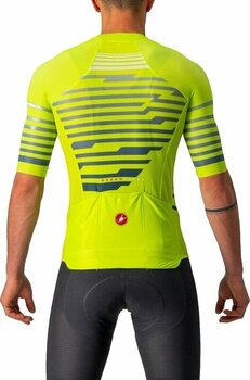 Cycling jersey Castelli Climber's 3.0 SL Electric Lime/Blue M - 2