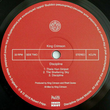 Vinyl Record King Crimson - Discipline (200g) (LP) - 3