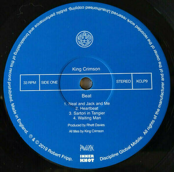 Disco de vinil King Crimson - Beat (200g) (LP) - 2