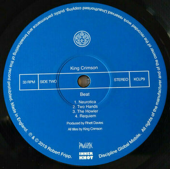 Disco de vinil King Crimson - Beat (200g) (LP) - 3