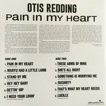 Schallplatte Otis Redding - Pain In My Heart (45 RPM) (LP) - 2
