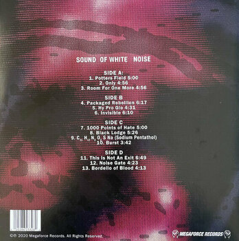Vinyl Record Anthrax - Sound Of White Noise (LP) - 3