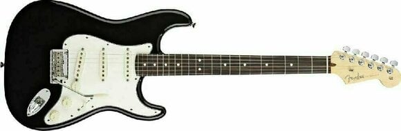 E-Gitarre Fender American Standard Stratocaster RW Black - 2