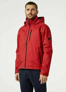 Giacca Helly Hansen Crew Hooded Midlayer Giacca Red 2XL - 7
