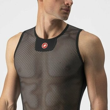 Odzież kolarska / koszulka Castelli Core Mesh Bielizna funkcjonalna Black S/M - 4