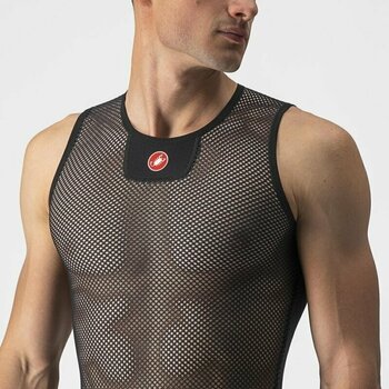 Mez kerékpározáshoz Castelli Core Mesh Funkcionális ruházat Black L/XL - 4