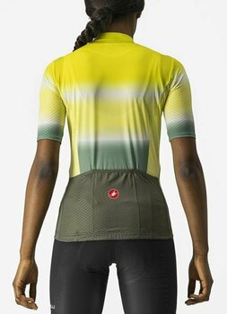 Cycling jersey Castelli Dolce W Jersey Sulphur/Military Green XL - 2