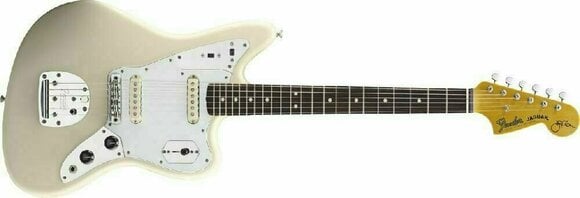 Guitare électrique Fender Johnny Marr Jaguar RW Olympic White - 2