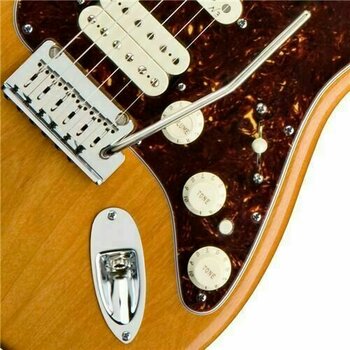 Električna gitara Fender American Deluxe Strat HSS RW Amber - 2