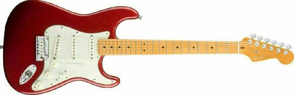 Elektrická gitara Fender American Deluxe Strat V Neck MN Candy Apple Red - 2