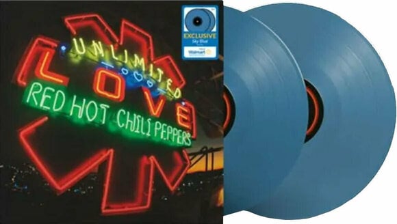 Hanglemez Red Hot Chili Peppers - Unlimited Love (Blue Vinyl) (2 LP) - 2