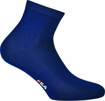 Fitness ponožky Fila F1609 Socks Quarter 3-Pack Navy 35-38 Fitness ponožky - 2