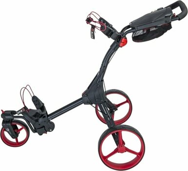 Manuální golfové vozíky Big Max IQ 360 Golf Cart Phantom/Red Manuální golfové vozíky - 2
