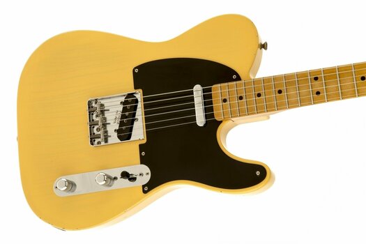 Elektrische gitaar Fender Road Worn 50s Telecaster MN Blonde - 4