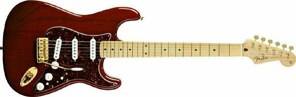 Fender Deluxe Players Strat MN Crimson Red Transparent - Muziker