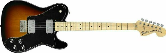 Elektrisk gitarr Fender Classic Series 72 Telecaster Deluxe MN 3 Tone Sunburst - 2