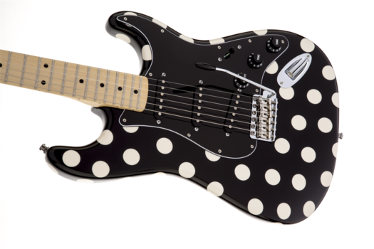 Guitare électrique Fender Buddy Guy Standard Stratocaster MN Polka Dot Finish - 5