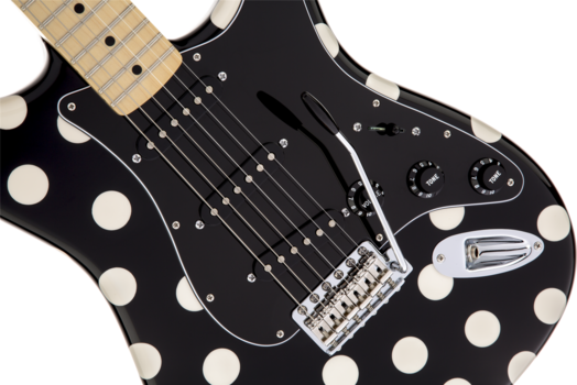 Električna gitara Fender Buddy Guy Standard Stratocaster MN Polka Dot Finish - 7