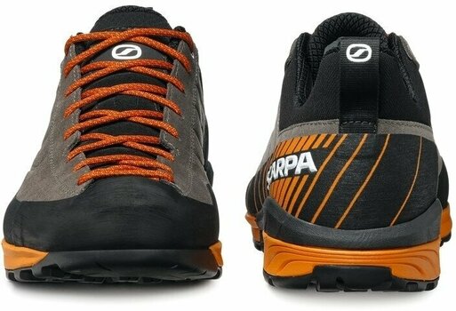 Mens Outdoor Shoes Scarpa Mescalito Titanium/Mango 43,5 Mens Outdoor Shoes - 4