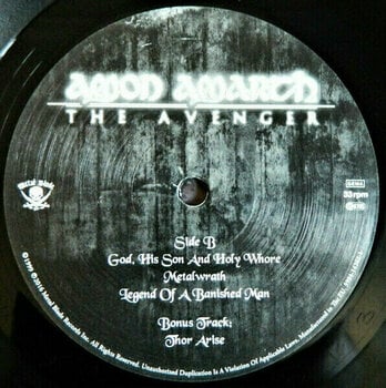 Hanglemez Amon Amarth - The Avenger (LP) - 3
