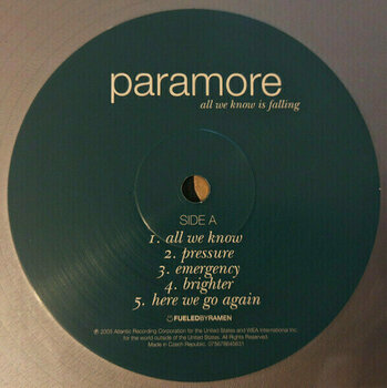 Vinyl Record Paramore - All We Know Is Falling (LP) - 2
