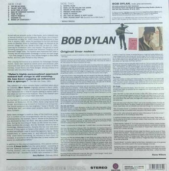 Грамофонна плоча Bob Dylan - Debut Album (LP) - 2