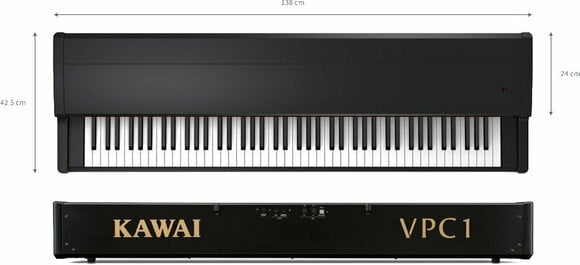 MIDI-koskettimet Kawai VPC1 - 6