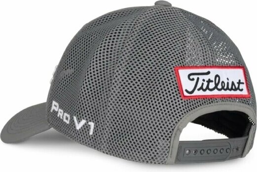 Casquette Titleist Tour Performance Mesh Charcoal/White UNI Casquette - 3