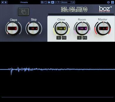 Tonstudio-Software Plug-In Effekt Boz Digital Labs El Clapo (Digitales Produkt) - 2